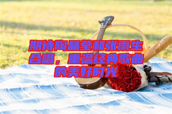 期待陶晶瑩和張雨生合唱，重溫經(jīng)典歌曲的美好時光