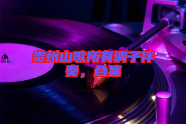 貴州山歌所有調子伴奏，合集