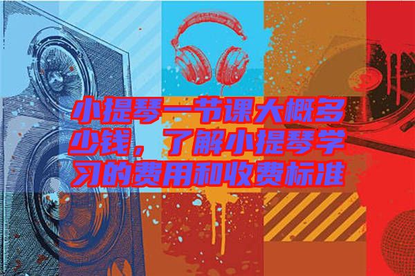 小提琴一節(jié)課大概多少錢，了解小提琴學(xué)習(xí)的費用和收費標(biāo)準(zhǔn)