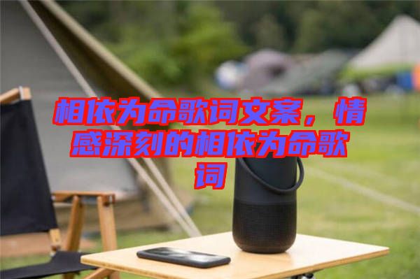相依為命歌詞文案，情感深刻的相依為命歌詞