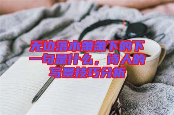 無邊落木蕭蕭下的下一句是什么，詩人的寫景技巧分析