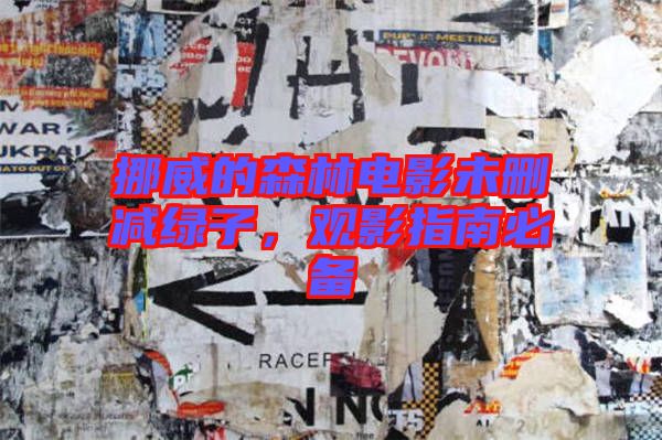 挪威的森林電影未刪減綠子，觀影指南必備