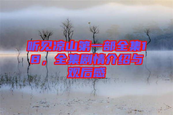 聽見涼山第一部全集18，全集劇情介紹與觀后感
